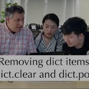 Python Standard Library Dict Clear And Dict Popitem