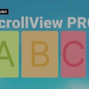 UI Toolkit Scroll View Pro