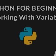 Working With Variables In Python