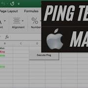 Build Your Own Ping Tester 6 Ping Tester For Mac OS 10 15 Applescript Excel VBA