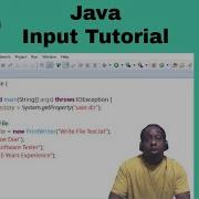 Java Input Programming Tutorial Part 2 Video 124