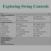 Video 48 Creating Swing Applet Paint Component Usage Swing Controls Introduction