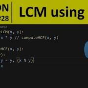 Python Program 28 Find LCM Using GCD In Python