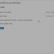 Wordpress Tutorials Miscellaneous Settings By Purple Turtle