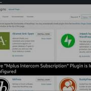 Intercom Subscription Plugin For Events On WordPress