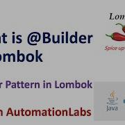 Lombok Builder Annotation Builder Pattern