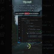 Deep Copy Vs Reference Copy Of Arrays In C Tip 46