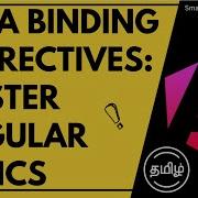 Master Angular Data Binding Directives Easily Tamil Beginner Guide