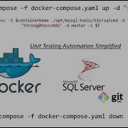 SQL Script Unit Testing Made Easy With Docker Desktop Container