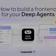 Подключите LangChain Deep Agents к работающему интерфейсу с помощью CopilotKit
