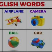 My First Words Learn Basic English Vocabulary Picture Words