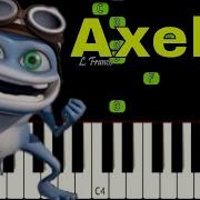 Crazy Frog Axel F EASY Piano Tutorial