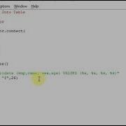 Python MySQL Insert Into Table