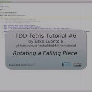 TDD Tetris In Java 6 Rotating A Falling Piece