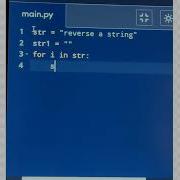 Reverse A String Interview Python Question