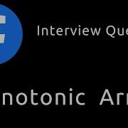 Monotonic Array Facebook Interview Question Python