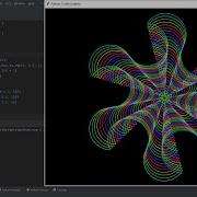 Mesmerizing Rainbow Spiral A Colorful Journey Of Shapes Pythonturtle Python Useful Cool