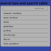 Search Bar With Auto Complete Search Suggestions Using JavaScript Search Bar In JavaScript