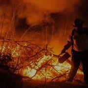 Out Of Control California Wildfires Seen From Space