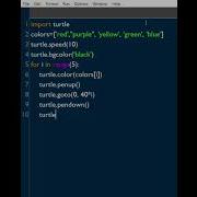 Draw Color Circles Using Python Shorts Python