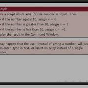 Intro To MATLAB Week 6 IsSomething Functions Verifying User S Input
