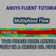 Учебное пособие по ANSYS Fluent Анализ вычислительной гидродинамики двухфазного кольцевого тече