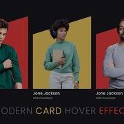 Modern Responsive Team Section Using HTML CSS Hover Effects Clip Path