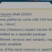 Using SSH 2 1 Secure Shell In A Nutshell
