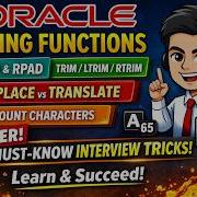 Master Oracle String Functions In One Video LPAD To ASCII Real Interview Tricks