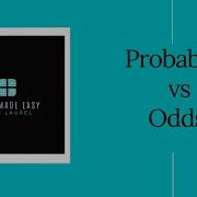 Probability Vs Odds