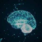 Human Brain Formed By Particles Stock Motion Graphics