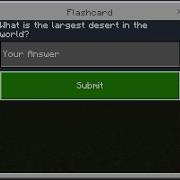 FlashCards Prototype Minecraft Education