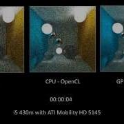 CPU Vs GPU OpenCL Comparison