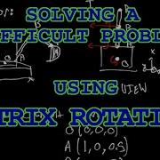 Solving A Challenging Problem With Matrix Rotations Rotating About Pivot Points Not At The Origin