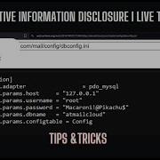 Sensitive Information Disclosure Live Bug Hunting PoC