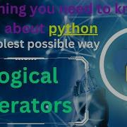 Logical Operators In Python And Or Not Python Tutorial Complete Python Course