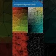 Flutter Widget Triangles Background