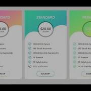 Responsive Pricing Table HTML CSS Bootstrap 5