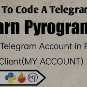 2 My Account Setup In Repo I Learn Pyrogram How To Code A Telegram Bot MoTech Motech