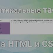 Простые вертикальные табы на чистом CSS