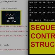 Sequence Control Structure Pascal Programme Language