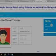 Light Weight Secure Data Sharing Scheme For Mobile Cloud Computing