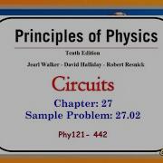 Chapter 27 Sample Problem 27 02 Circuits Phys121 442