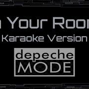 Depeche Mode In Your Room CC Karaoke Instrumental UVR