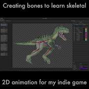 Creating Bones To Learn Skeletal 2D Animation For My Indie Game