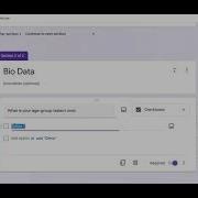 Creating A Google Form SBA Data Collection
