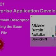 Lec 21 Deployment Descriptor Deploying The Bean Ejb Jar File Enterprise Application Development