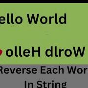 Reverse Each Word In String In Java Java Interview Questions And Answers