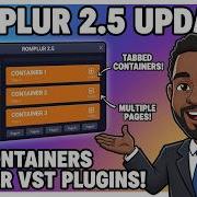 Romplur 2 5 Update Add Containers Tabbed Container To Your VST Plugins