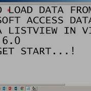 HOW TO LOAD DATA FROM MS ACCESS DATABASE INTO A LISTVIEW IN VISUAL BASIC 6 0 VISUAL BASIC TUTORIAL
